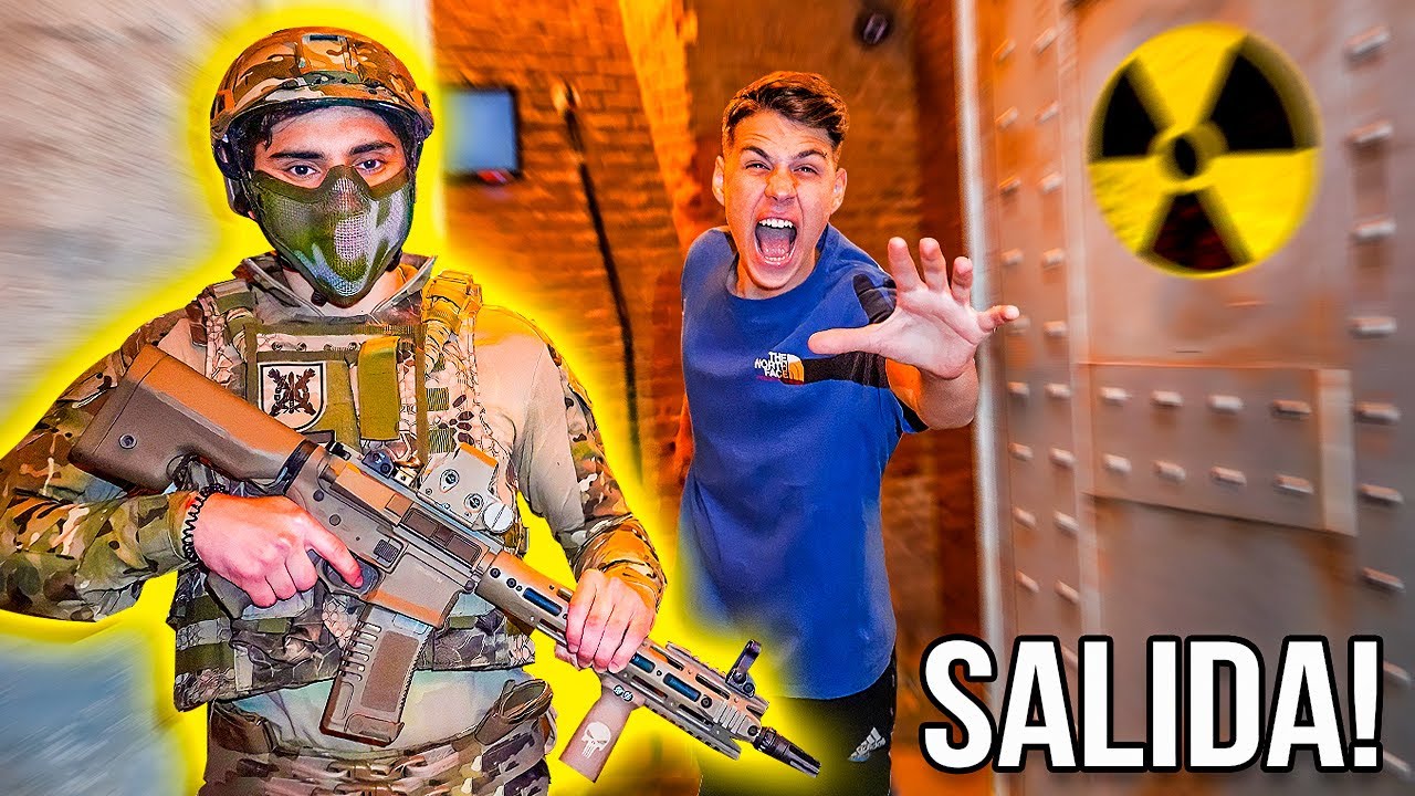 INTENTO ESCAPAR DEL MILITAR PARA SALIR DEL BUNKER APOCALÍPTICO...