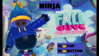 NEW NINJA skin - FALL GUYS - yes that ninja - winning in his own show( STAR SHOW: NINJA )