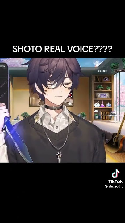 Shoto was using a voice changer?! 😮🤣 #shoto #vshoto #vtuber #voicechanger #Shxtou
