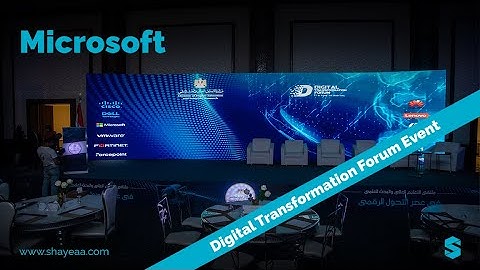 Microsoft | Digital Transformation Forum Event | 2021