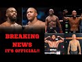 BREAKING! Jon Jones vs Ciryl Gane Officially Announced!!