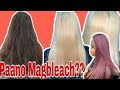 How To bleach Long Hair? | Paano Magbleach ng Buhok | Max Kera Protien Hair Bleaching Powder