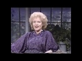 Joan Rivers interviews Betty White 1983 w/Susan Anton and David Steinberg