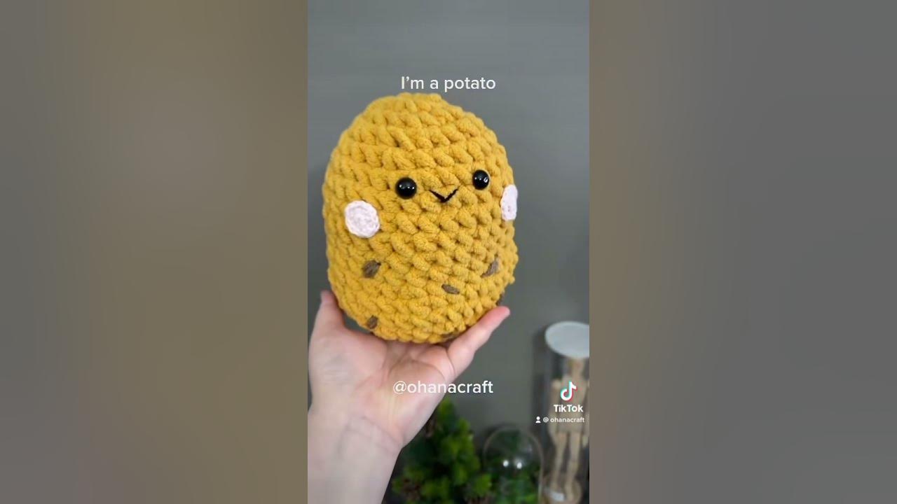 How To Make Crocheted Children's Toy Potato - DIY Crafts Tutorial -  Guidecentral 