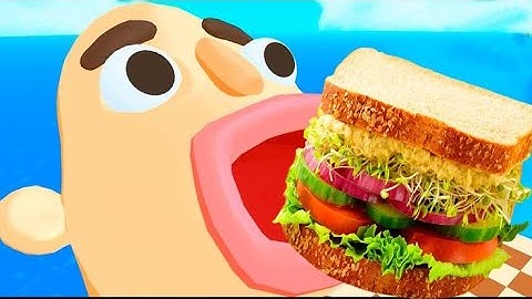SANDWICH! RUNNER 3D GAME walkthrough - Gameplay Android IOS