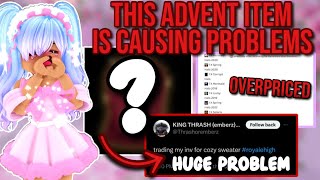 THIS ADVENT CALENDER ITEM IS CAUSING A LOT OF PROBLEMS| Roblox Royale High