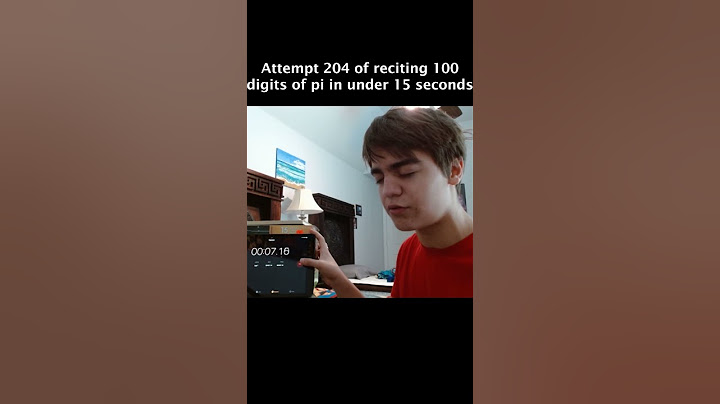 100 Digits of Pi in Under 15 Seconds