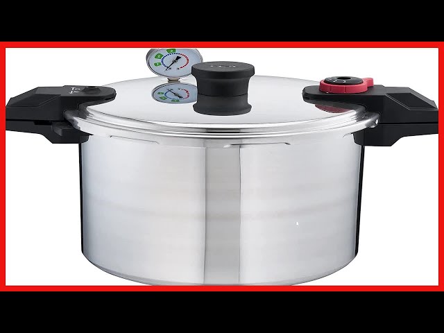 T-fal Polished Aluminum Cookware, Canner & Pressure Cooker, 22 quart,  Silver, P3105231 