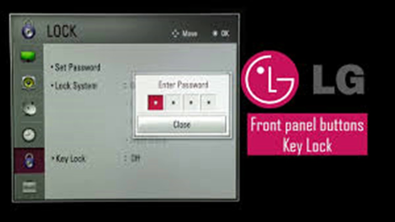 Пин код телевизора lg. Кнопка child LG Lock. LG лицевая панель. Reset password LG TV. LG TV service menu.