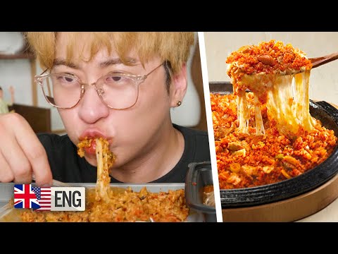 &amp;quot;가성비갑ㄷㄷ&amp;quot; <strong>유가네닭갈비</strong> 갈릭철판볶음밥 도시락 먹방｜위꼴먹방｜MUKBANG, KOREAN FOOD, FRIED RICE