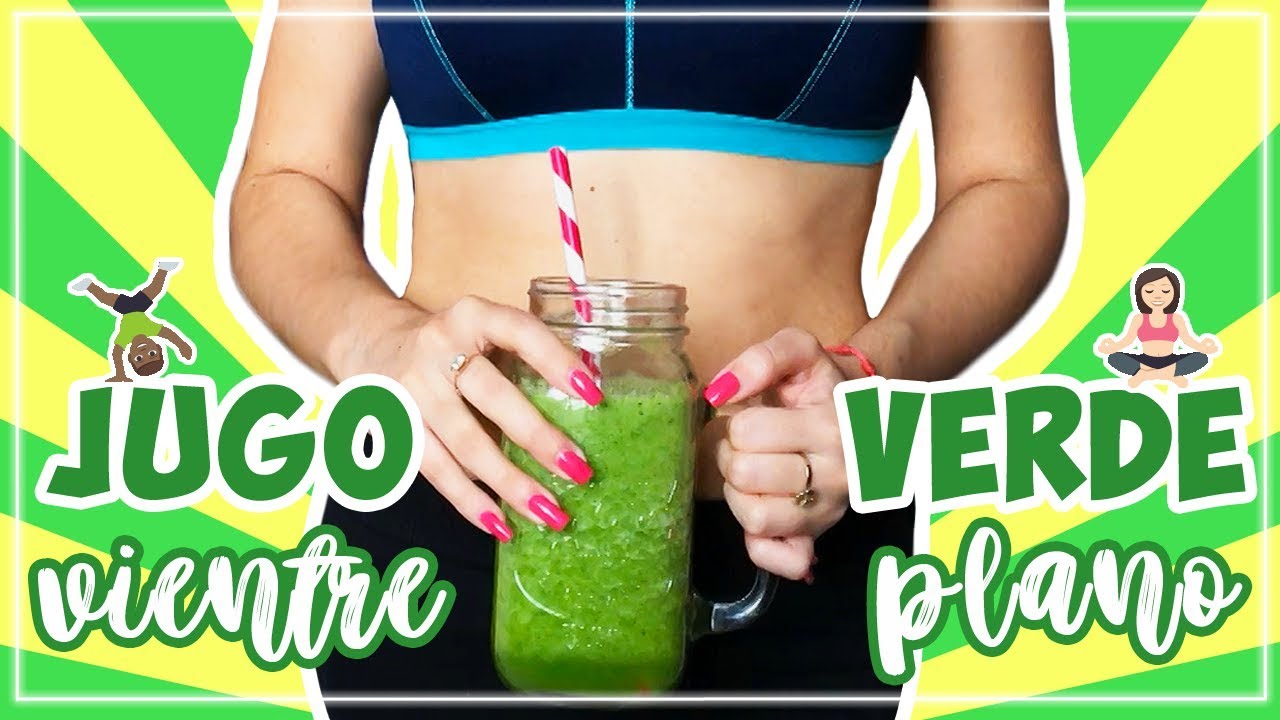 jugos verdes para aplanar el vientre jugos verdes para aplanar el vientre