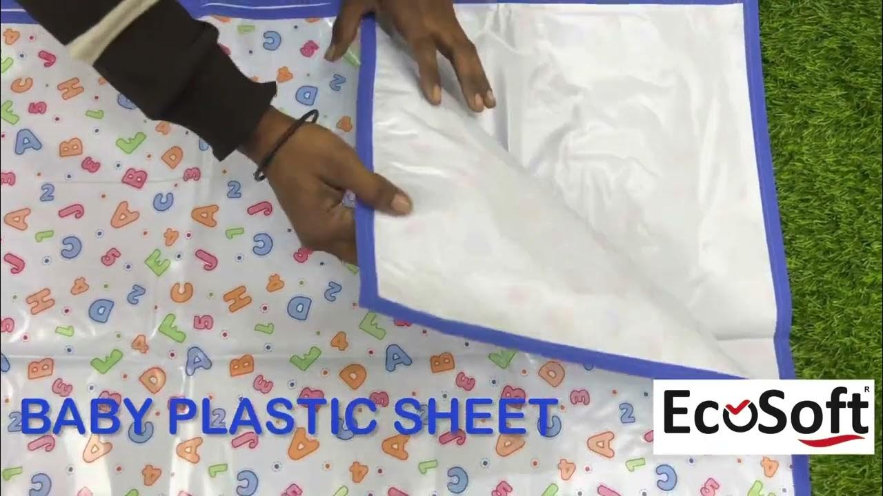 ecosoftindia Baby Plastic Sheet Baby Bed Protector babyshorts baby