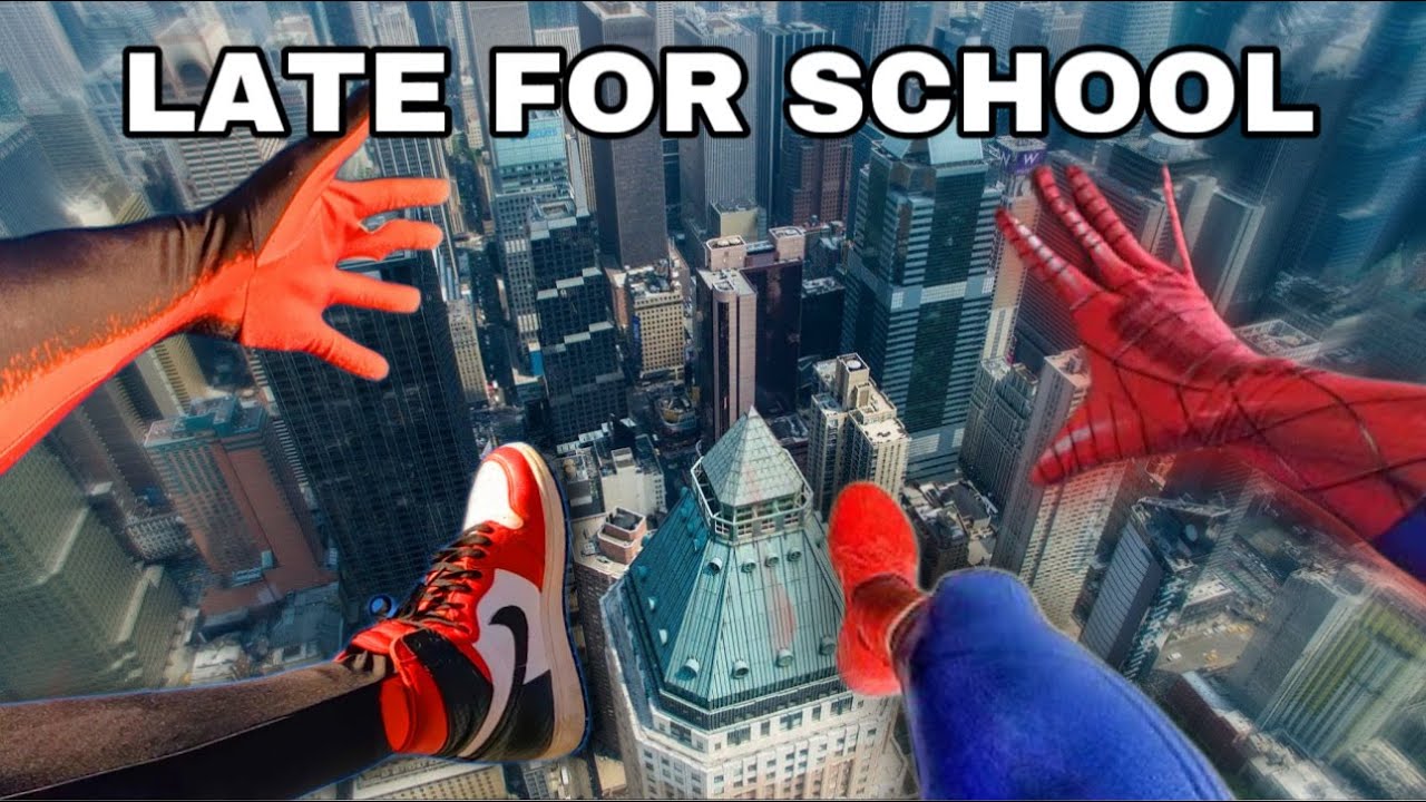 Miles & Peter Late for School POV!