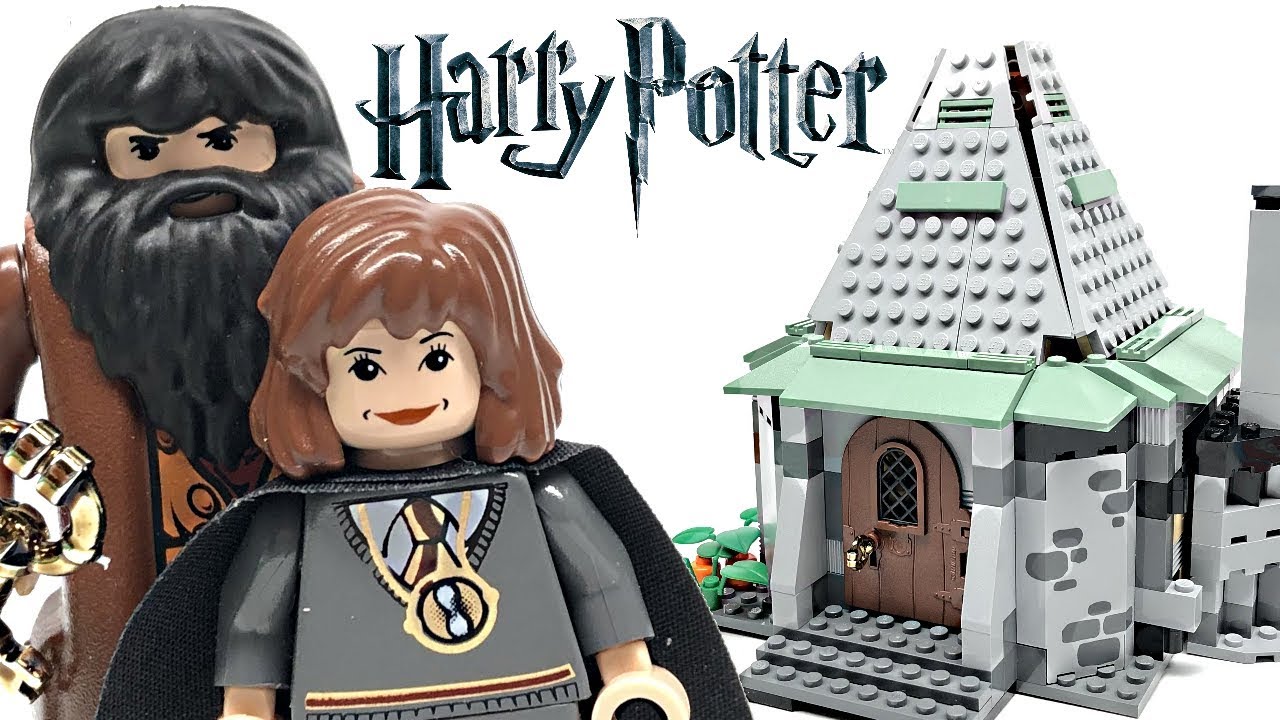 LEGO Harry Potter Hagrid's Hut review! 2004 set 4754! -