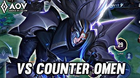 OMEN PRO GAMEPLAY | VS COUNTER OMEN - ARENA OF VALOR