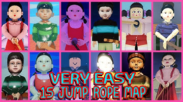 Roblox - Add 15 Map SQUID GAME 3 - Evolution of Jump Rope in 15 games ROBLOX