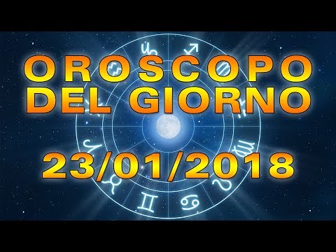 Video: Oroscopo 23 Gennaio
