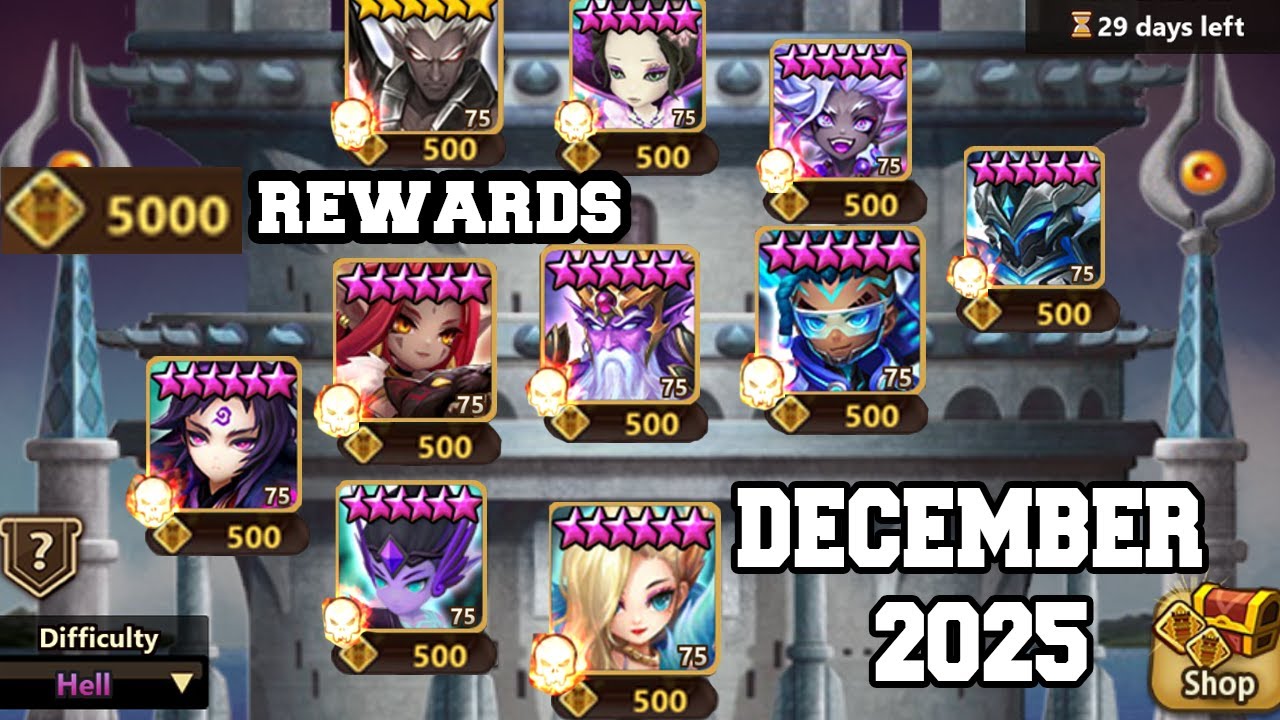 TOA Hell (5000 очков) Пройти ДЕКАБРЬ! (Война призывателей)