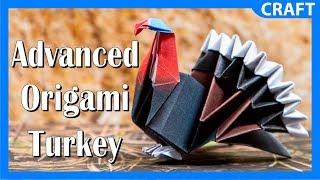 Full Advanced Origami Turkey | Thanksgiving Craft Ideas Guide