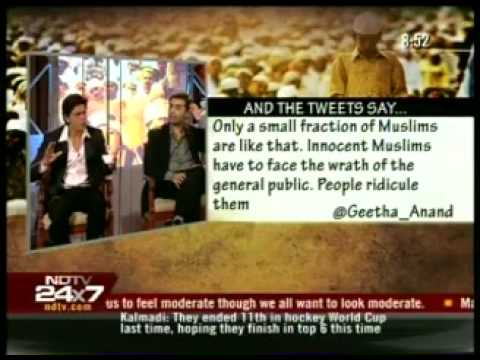 7.Dr. Zakir Naik, Shahrukh Khan, Soha Ali Khan on NDTV with Barkha Dutt