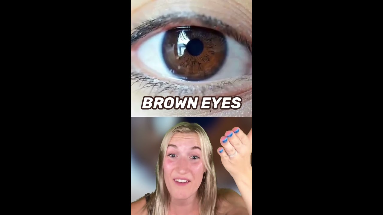 What Your EYE COLOUR Says About YOU 