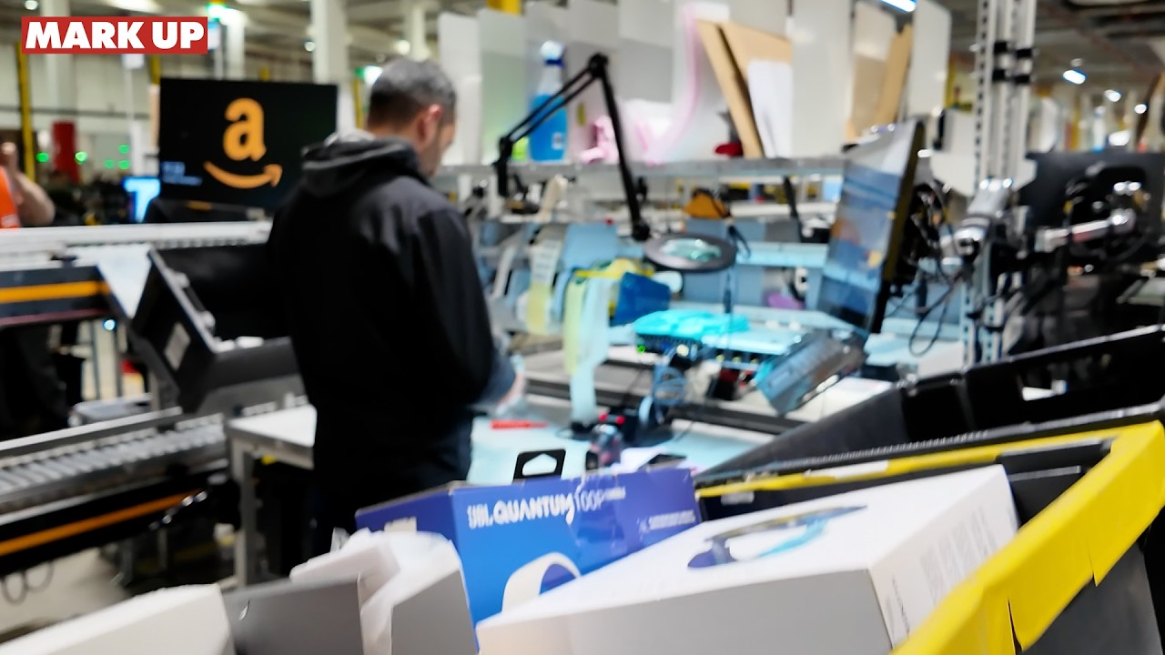 Come funziona il grande centro che gestisce i resi di Amazon Italia