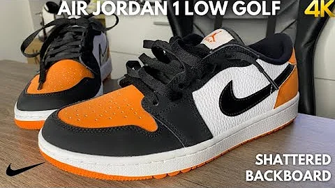 Air Jordan 1 Low Golf Shattered Backboard On Feet Review