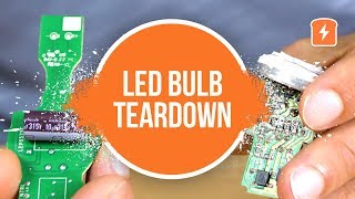 LED bulb teardown 2019! We take apart a CREE and Philips bulb | Basic Electronics