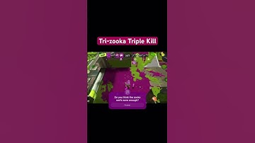 Splatoon 3 Tri-zooka Triple Kill #splatoon3 #gaming #nintendo #splatoon3 #shorts #nintendoswitch