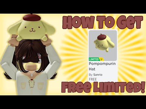 How to Get the FREE LIMITED Pompompurin Hat UGC! 