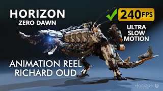 4K 240 FPS Ultra Slow Motion ? Horizon Zero Dawn Animation Reel