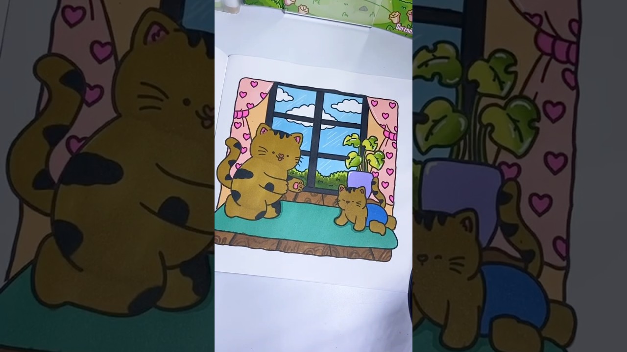 Mother’s Love | Cozy Animal Coloring Book by Serennia Art