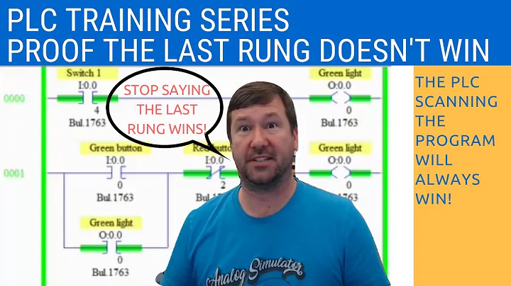 Which Rung Wins When You Have Duplicate Outputs?  Proof that the Last Rung Wins Statement is FALSE
