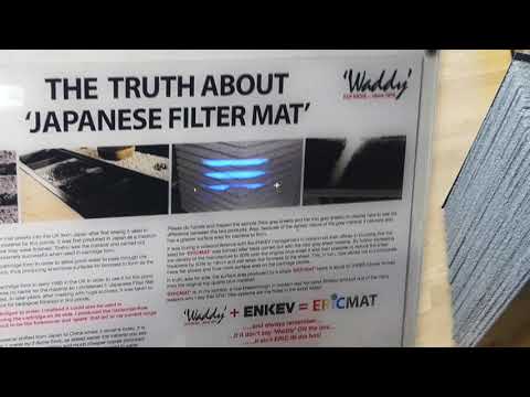 Japanese Filter Mat history