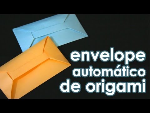 Vídeo: Como Fazer Um Envelope De Papel