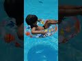 Swimming pool masti, Fun with Reyanshi.
