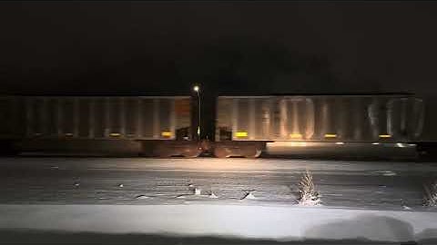 BNSF #9210 Lead’s The Loaded Coal Train Through Security & Widefield, CO 12/4/2025.