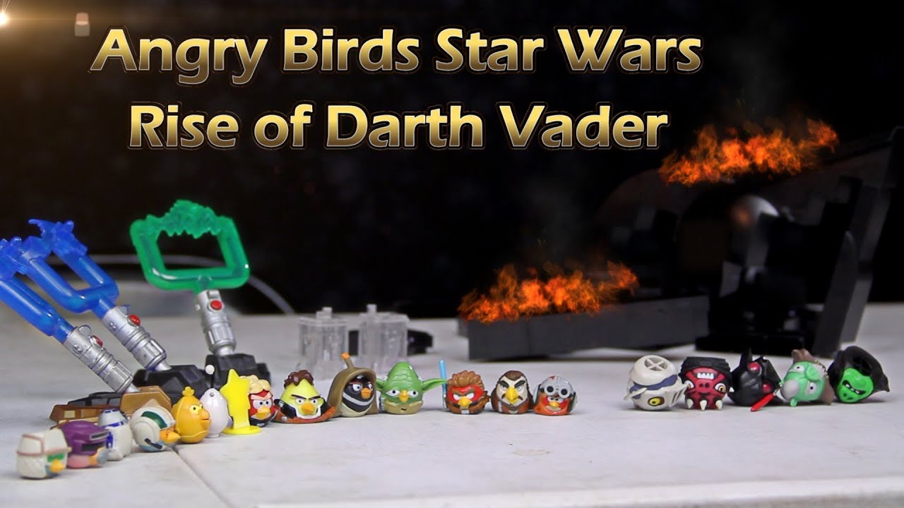 Angry Birds Star Wars Destroy the Rise of Darth Vader 