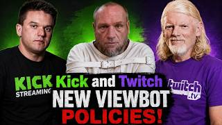 KICK AND TWITCH NEW VIEWBOT POLICIES! #kickstreaming #twitch #viewbot