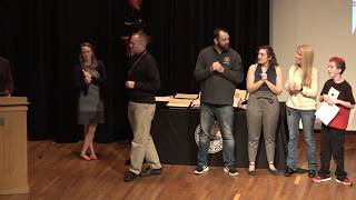 Middleborough High School:  Fall Sports Awards Night - December 10, 2019