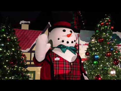 วีดีโอ: คริสต์มาสทาวน์ที่ Busch Gardens Williamsburg