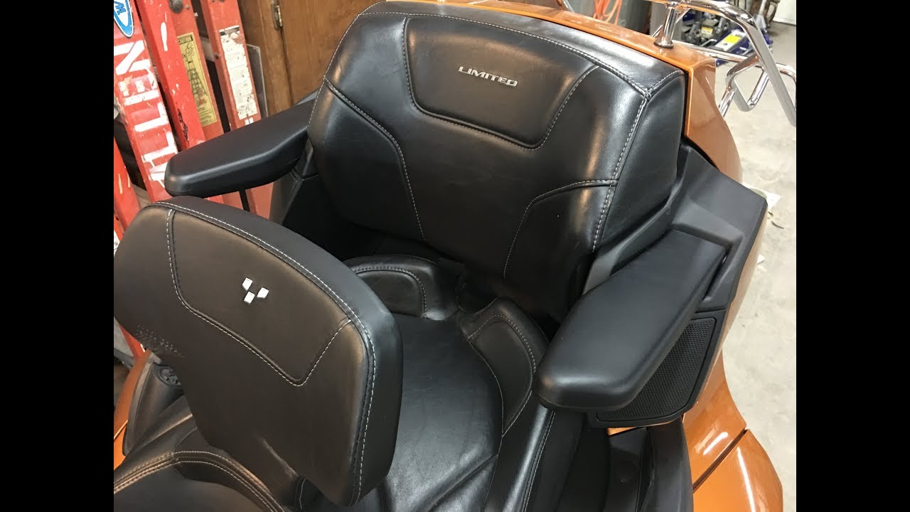 Installation of BRP Passenger Armrests on a Can Am Spyder RT YouTube