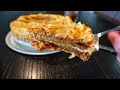 Phyllo Dough Butternut Squash pie with no added sugar ||