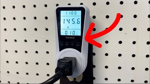 SURAIELEC Watt Meter, Plug-in Socket Power Meter, Auto Cost Calculator