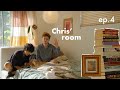 Apartment makeover  ep 4  chris bedroom new furniture entryway