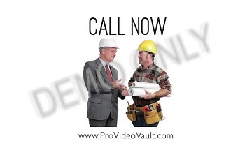 General Contractor Video Commercial US DEMO