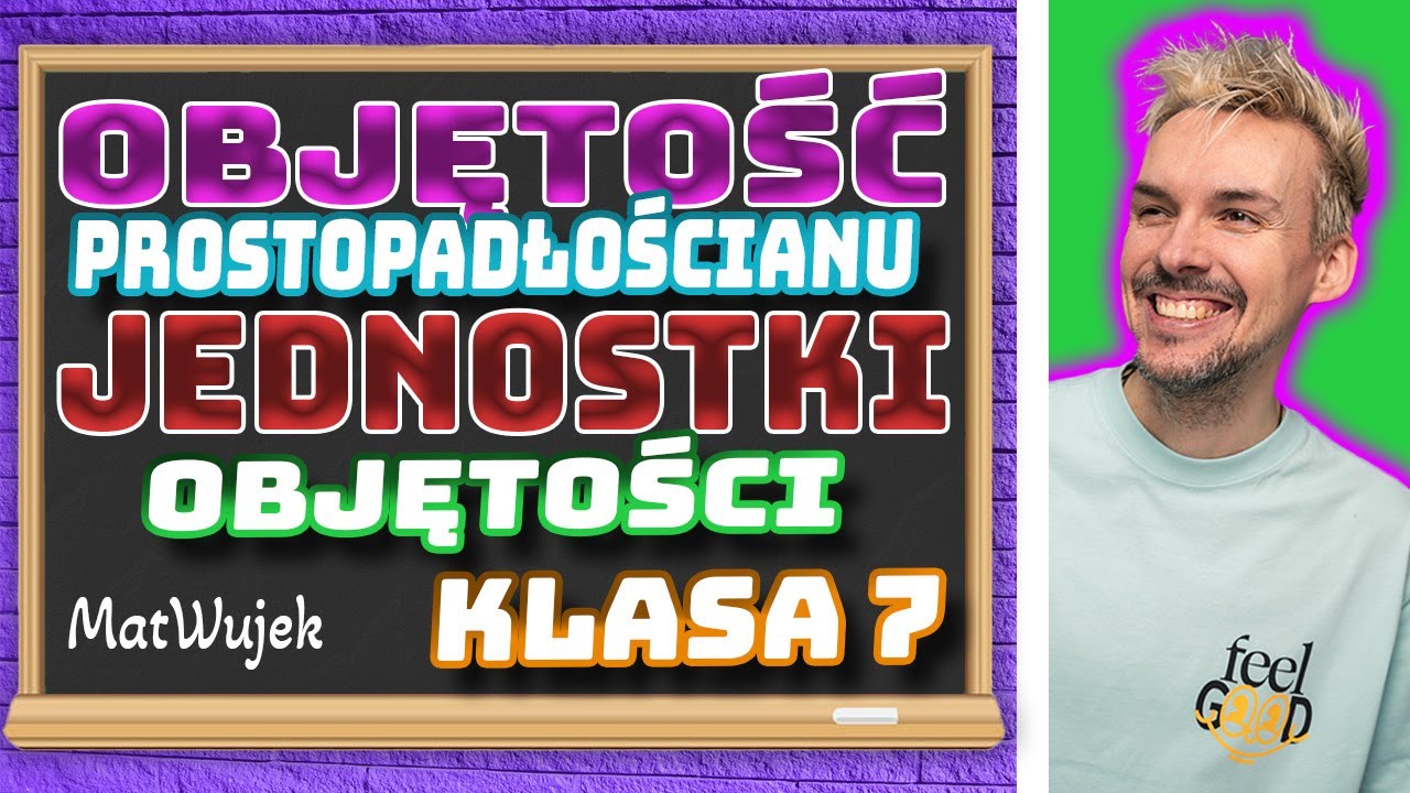 GRANIASTOSŁUPY|| OBJĘTOŚĆ PROSTOPADŁOŚCIANU. JEDNOSTKI OBJĘTOŚCI