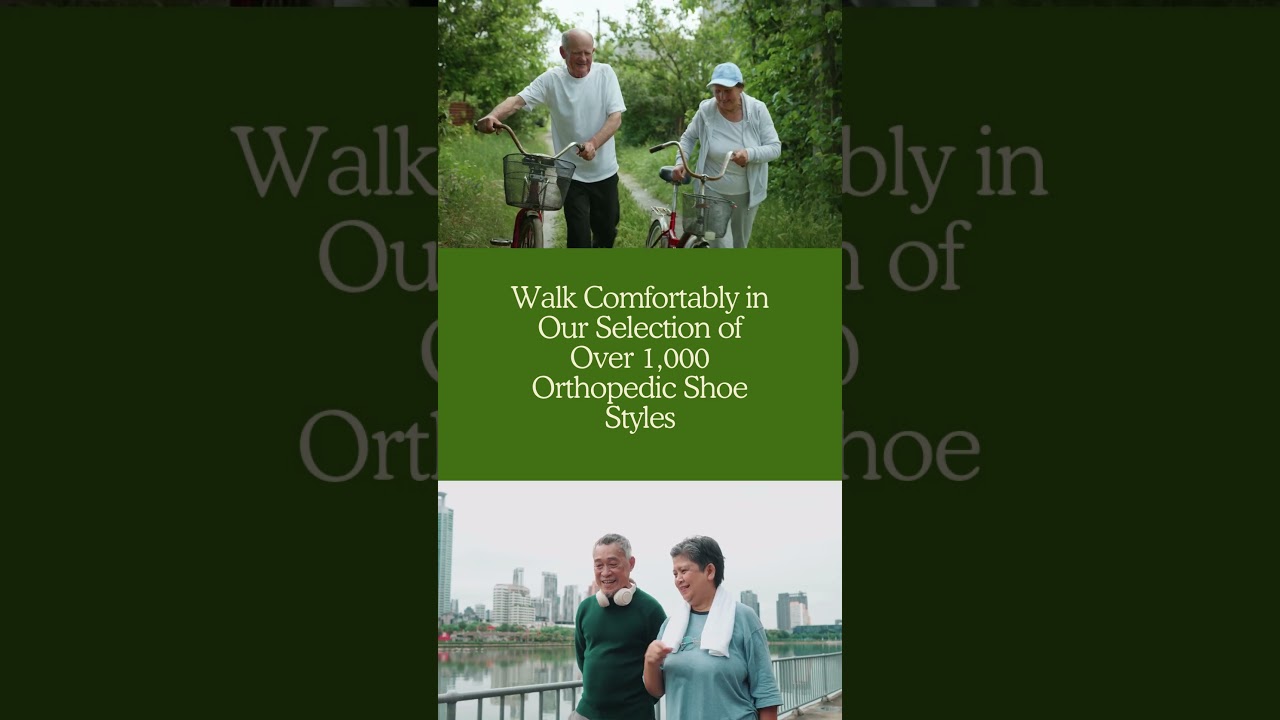 Orthopedic Comfort & Supportive Shoes from Podiatrist-Recommended Brands