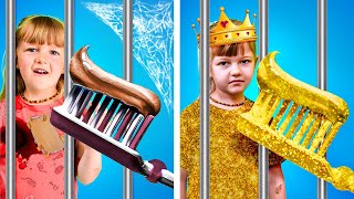 RICH VS POOR PARENTING TIPS IN JAIL | Awesome Parenting Hacks & Gadgets by Zoom GO!