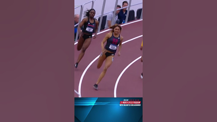 Gabby Thomas Sets New 200m Indoor Record 22.38 #gabbythomas #trackandfield
